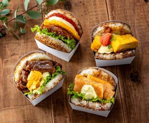 후쿠오카 햄버거 라이스 버거 맛집 코메코메 버거 이미지