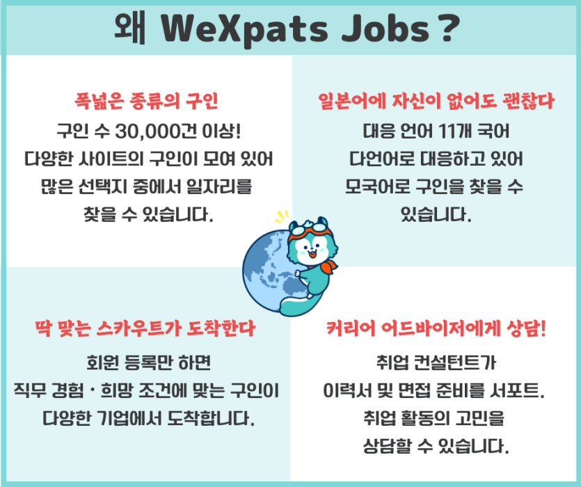 WeXpats Jobs(위엑스패츠 잡스)란? 일본 구인 사이트 이미지 2