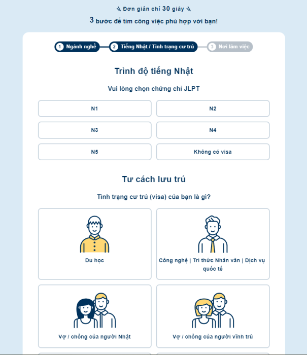 Tìm việc làm thêm ở Nhật 