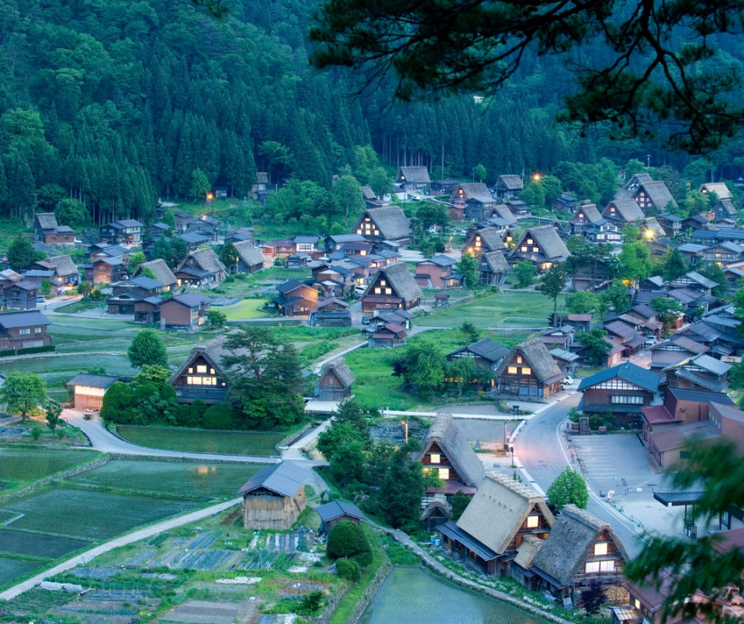 làng cổ Shirakawago