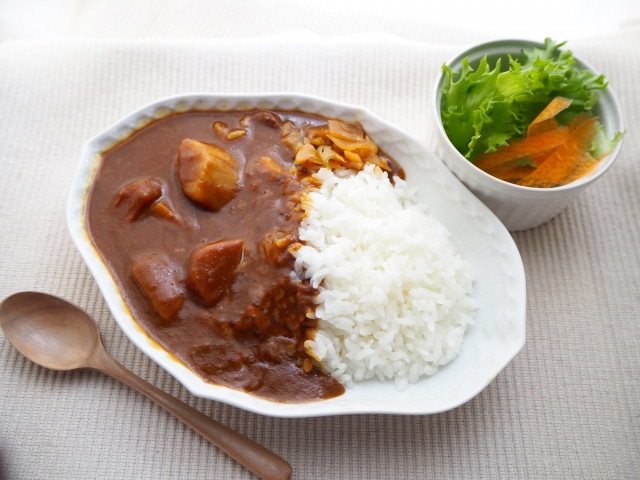 imagen de arroz al curry