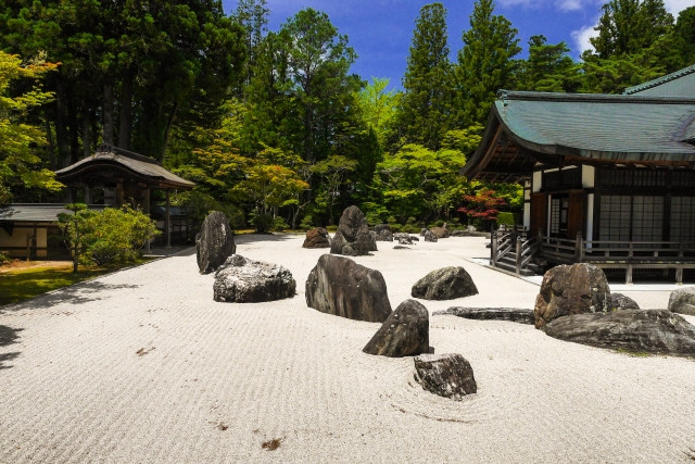 4. Imagen del Templo Kongobuji (Prefectura de Wakayama)