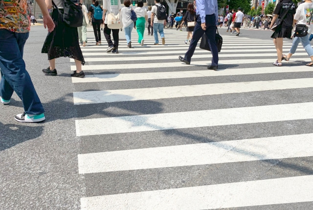 Imagen de la concentración de población e industria en las principales ciudades de Japón