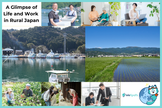 a glimpse of life and work in rural japan