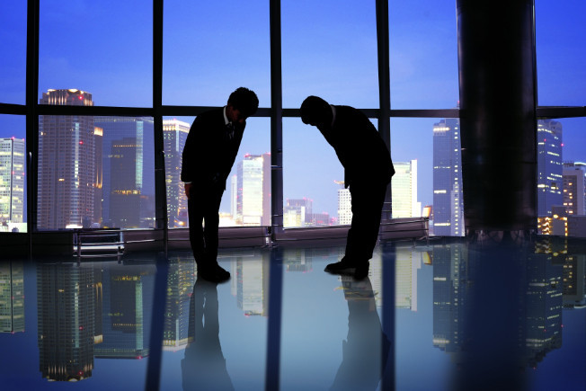 Imágenes del significado de los saludos para los japoneses.