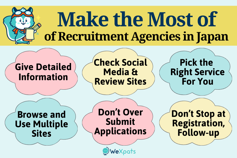 make the most of japanese recruitment agencies