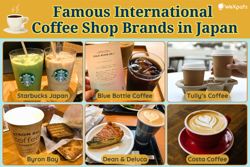 Famous International Coffee Shop Brands in Japan