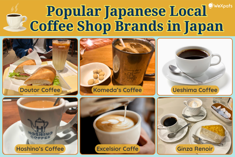 Popular Japanese Coffee Shop Brands in Japan