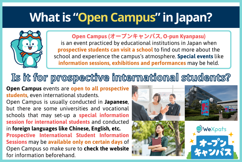 what is open campus in japan