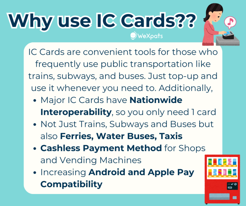 benefits of japan ic cards