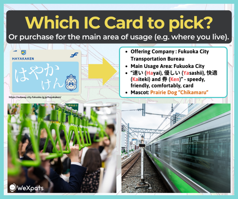 hayakaken ic card in japan