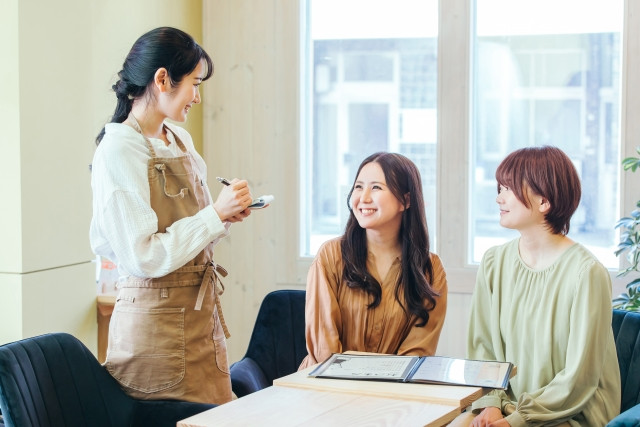 Imágenes japonesas que se pueden utilizar al hacer un pedido en un restaurante.