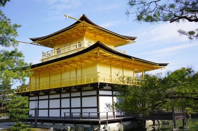Imágenes de la arquitectura tradicional japonesa.