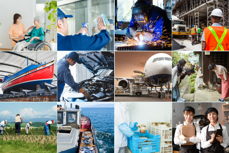 ssw and ikusei-shuro job types