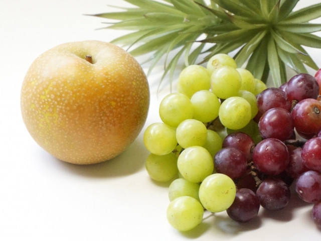 Imágenes de comida japonesa de otoño.