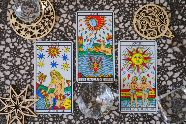2. Imagen de adivinación del tarot