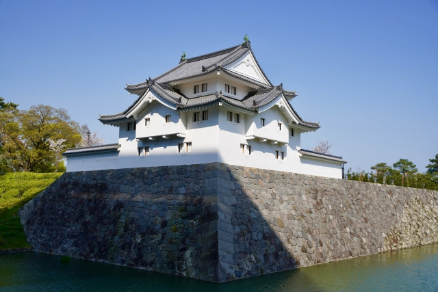 Sumpu Castle and rock walls