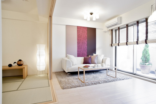 Modern apartment with separate tatami room