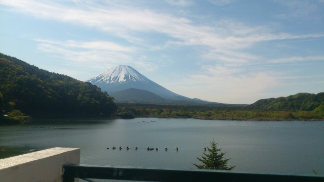 Mount Fuji seen from Fuji-Q Highland 