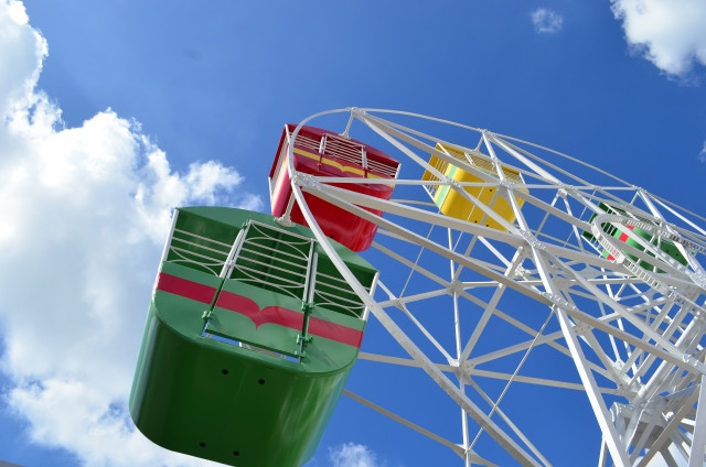Nagoya Sky Boat Ferris Wheel Plain Colours