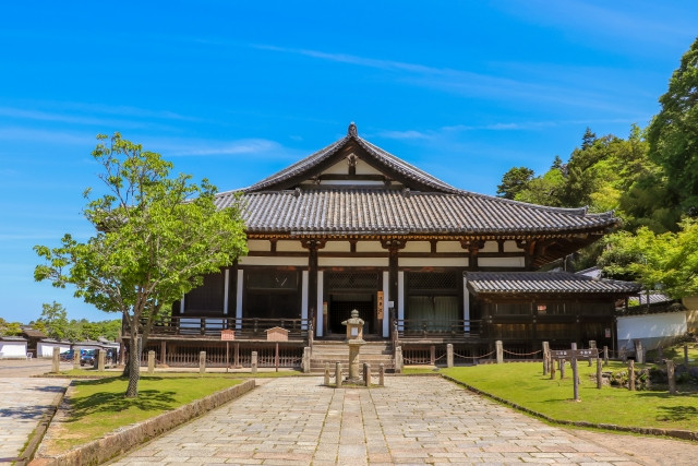 Hokke-do also known as Sangatsu-do