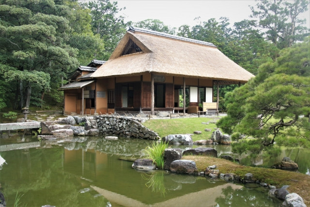 Traditional structures of Katsura Imperial Villa 