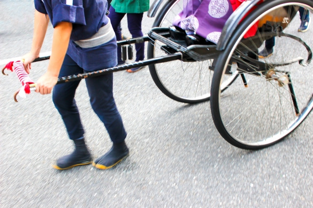 観光スポットでのアルバイトの画像