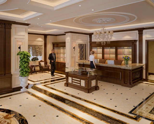 ホテルの受付・ホールの画像