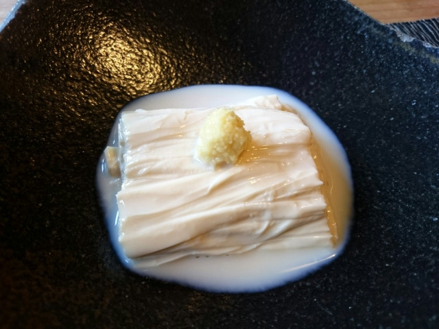 Yuba is tofu skin. It is famous not just in Kyoto but Tochigi too.