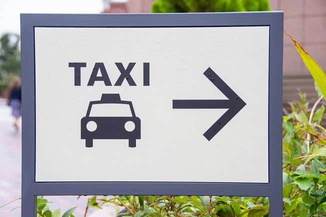 일본 택시 정류장 이미지