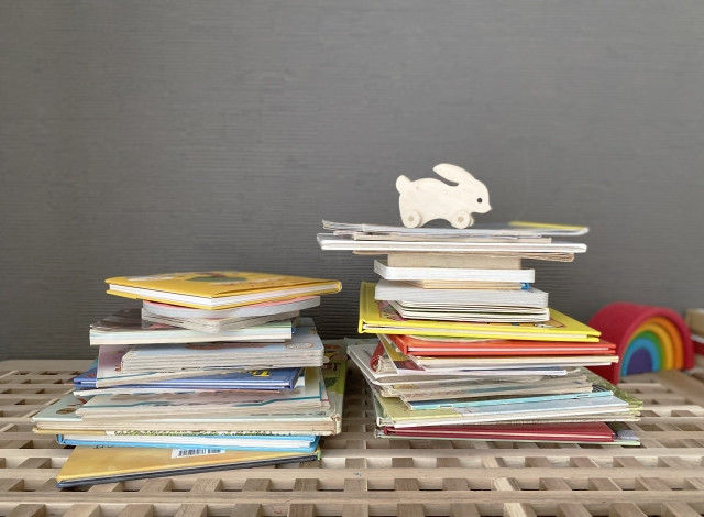 pile of children storybooks