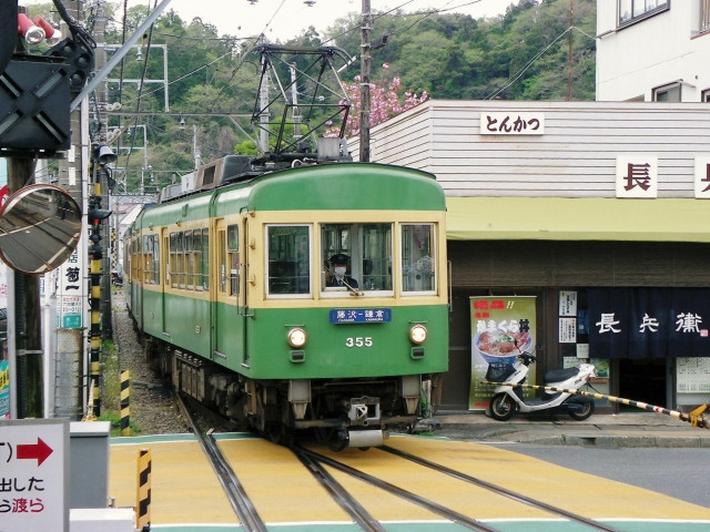 일본 에노덴(에노시마전철) 이미지