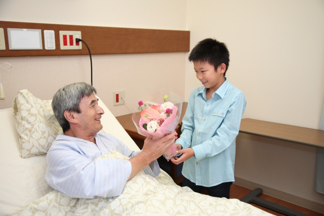 일본어 병문안 이미지