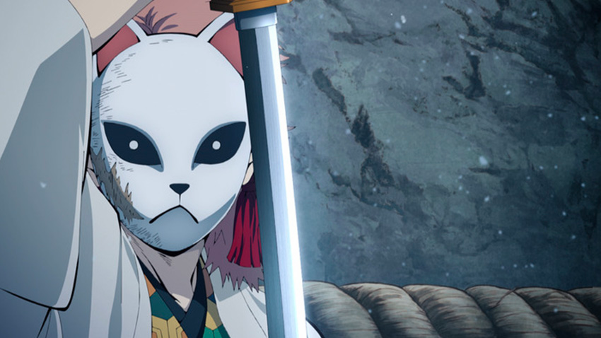 Máscara japonesa Kimetsu no yaiba