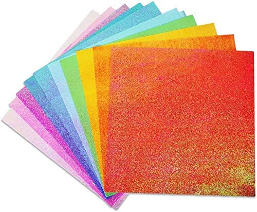 LOORIPRO キラキラおりがみ 10色50枚入の画像