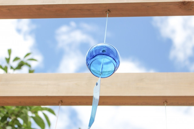 japanese summer decoration furin, windchime
