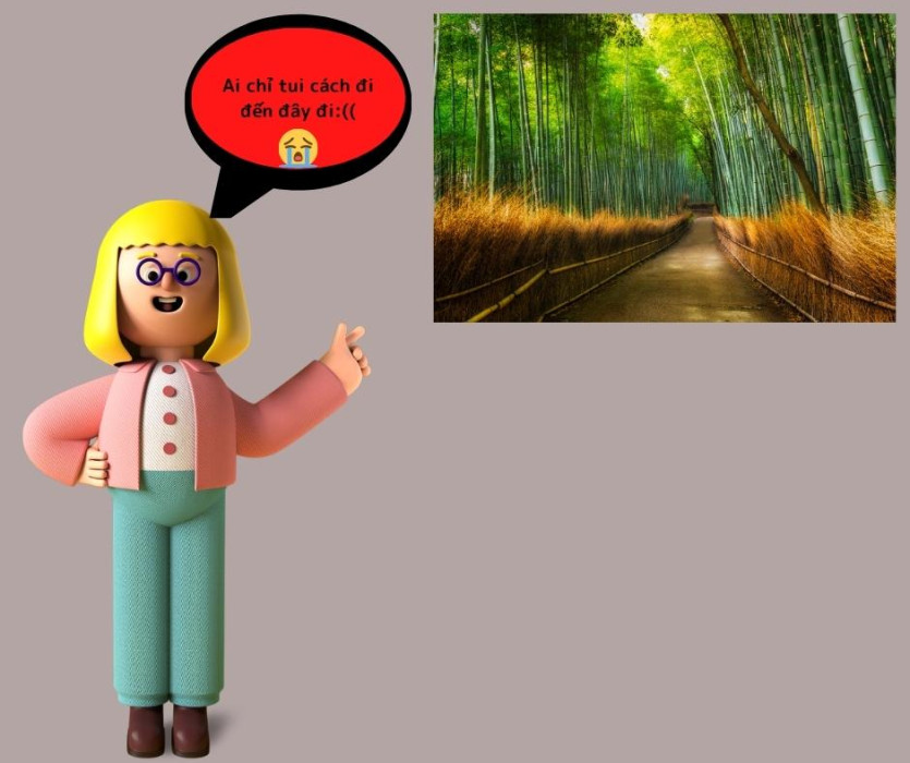 Rừng trúc Kyoto ở đâu, ga nào?