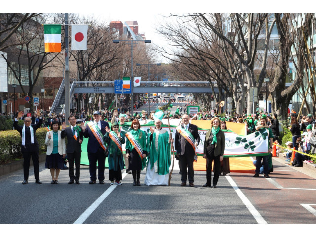 St. Patrick's Day Parade in Japan
